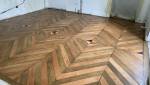 restauration ancien parquet massif - Rennes
