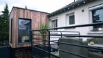 Extension bois sur pilotis