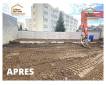 Construction d'un mur de soutènement