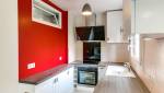 Rénovation d'une cuisine à Sceaux, le mur
