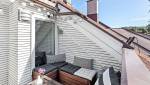 Terrasse tropézienne prolongement combles