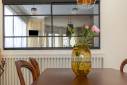 Création d'une verrière intérieure coulissante, appartement Ecully