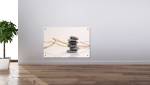 radiateur électrique acier avec façade verre - Chemin Arte - 
