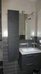 Installation de meuble vasque dans salle de bain rénovée - Cabriès 13