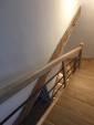 Remplacement d'escalier intérieur - pose d'un nouvel escalier bois - Nantes 44