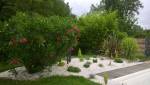 Jardin et terrain avant travaux de terrassement pour piscine terrasse et extension - Cergy - 95000 -
