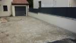 Travaux de terrassement devant garage - bouc bel air