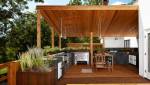 cuisine extérieure bois