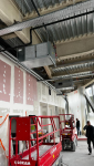 Photo pendant travaux installation du chauffage 2