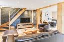 Rénovation de maison avec coin salon contemporain - Saint-Jean d'Angély 17