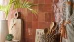 Zellige coloris Terracotta dans une cuisne