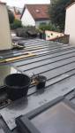 Couverture en PLX (imitation zinc quartz à joints debout) - Nantes 44