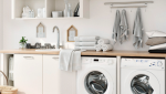 meubles de cuisine adaptées pour la buanderie, But