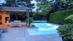 Abords de piscine carrelage grès cérame