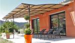 Pergola toile adossée