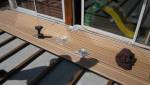 pose des lambourdes de terrasse