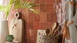 Zellige coloris Terracotta dans une cuisne