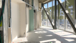 Photo pendant travaux de l'espace à aménager (fond)