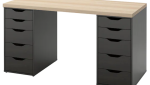 Esprit industriel pour ce bureau qui mise sur le rangement, Ikea