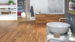 Revêtement de salle de bain en parquet massif exotique - Bouc-Bel-Air-13