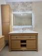 salle de bain neuve en bois