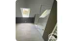 Création d'une salle de bain sous combles 