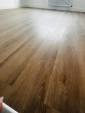 Pose d'un parquet flottant près de Chambéry 