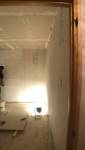Doublage des murs de la chambre - rénovation appartement