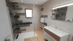 Rénovation d’une salle de bain à Saint Alban de Roche