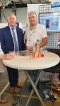 Arnaud et le député Pierre VATIN