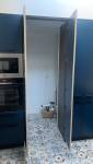 Cuisine bleue pétrole La Maison des Travaux Rouen 2