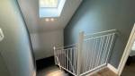 Pose d'un escalier en bois sur St Lô