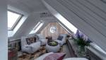 Salon aménagé dans les combles - Bouc-Bel-Air-13