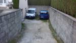 Position du futur carport