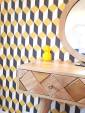 rénovation mur d'une chambre enfant