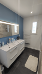 Carnet de chantier d’une rénovation de salle de bain à Crémieu : remplacement du mobilier