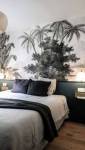 Papier-peint panoramique tropical dans une chambre - Bouc-Bel-Air-13