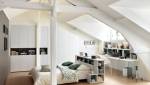 Chambre, bureau et dressing dans les combles - Bouc-Bel-Air-13
