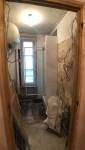 Salle de bain pendant les travaux - Paris 17
