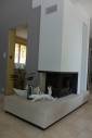 Rénovation contemporaine d'une cheminée, maison à Neuville sur Saône