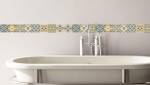 Frise sticker pour salle de bain