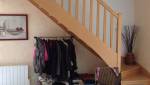 Escalier avant le placard