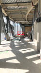 Photo pendant travaux globale de l'espace à aménager