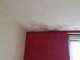 Plafond d'appartement abîmé avant travaux de rénovation intérieure - Nantes 44