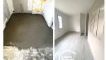 Rénovation sol avant après 