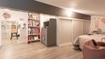Création d'une chambre mezzanine pour enfants avec placards