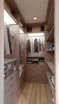 Aménager un dressing sur-mesure en U dans un petit espace - Rochefort 17