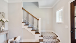 Escalier avec tapis