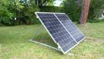 panneaux solaires kit spécial jardin