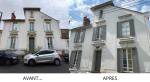  Façade avant de maison AVANT - APRES travaux de ravalement de façade - Nantes 44